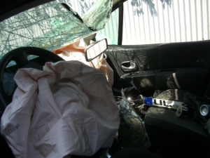 Toyota Airbag Deployed